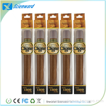 Huge Vapor Cigar: Disposable E Cigarette 1800 Puffs Cigar in Single Package for Wholesale